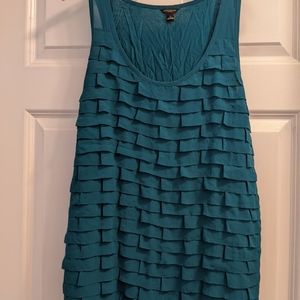 Ann Taylor Ruffle Tank